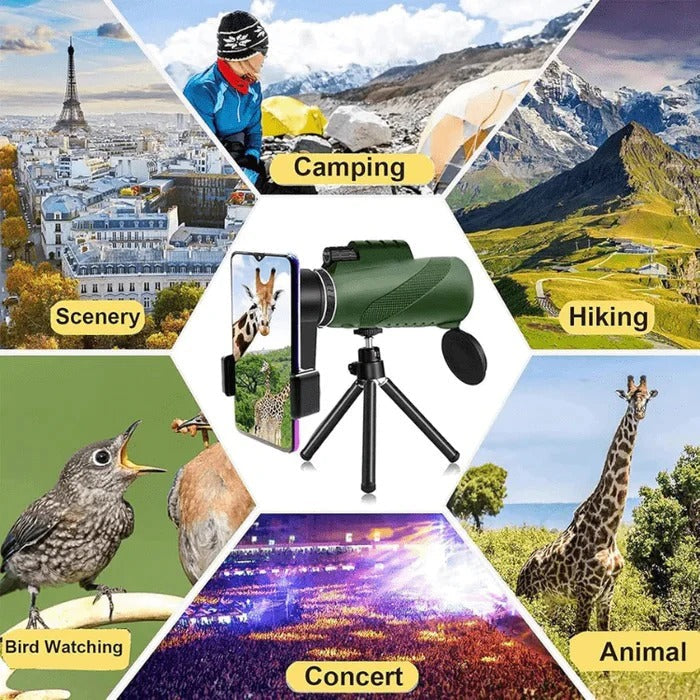 Portable Mini Pocket Telescope for Outdoor Use