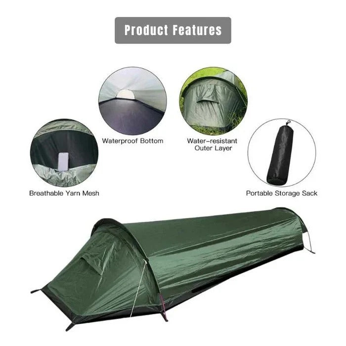 Compact One Man Portable Camping Tent