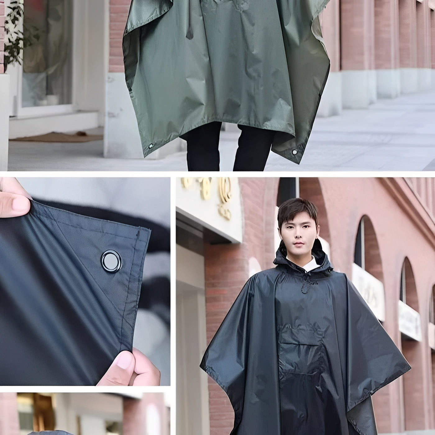Waterproof Full Length Rain Cape