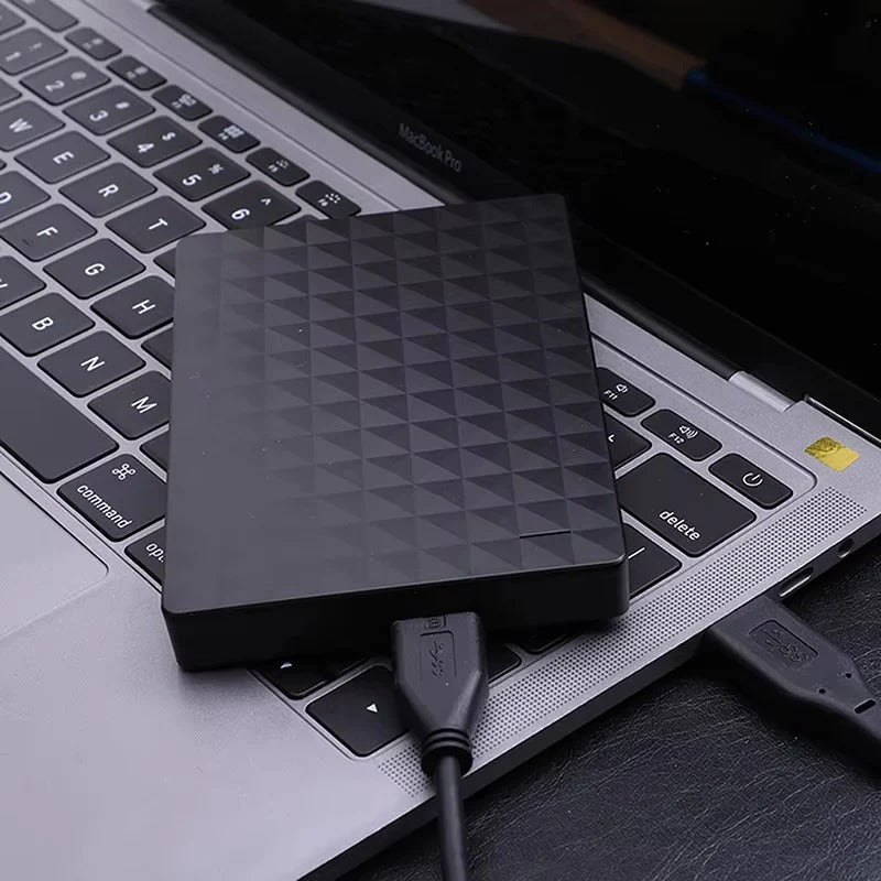 External Hard Drive 8TB, Slim Portable Hard Drive, Plug and Play Hard Disk Drive for Computer Backup