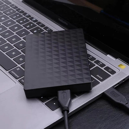 External Hard Drive 8TB, Slim Portable Hard Drive, Plug and Play Hard Disk Drive for Computer Backup