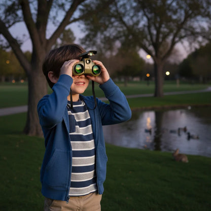Kids Night Vision Goggles with LED Flashlights