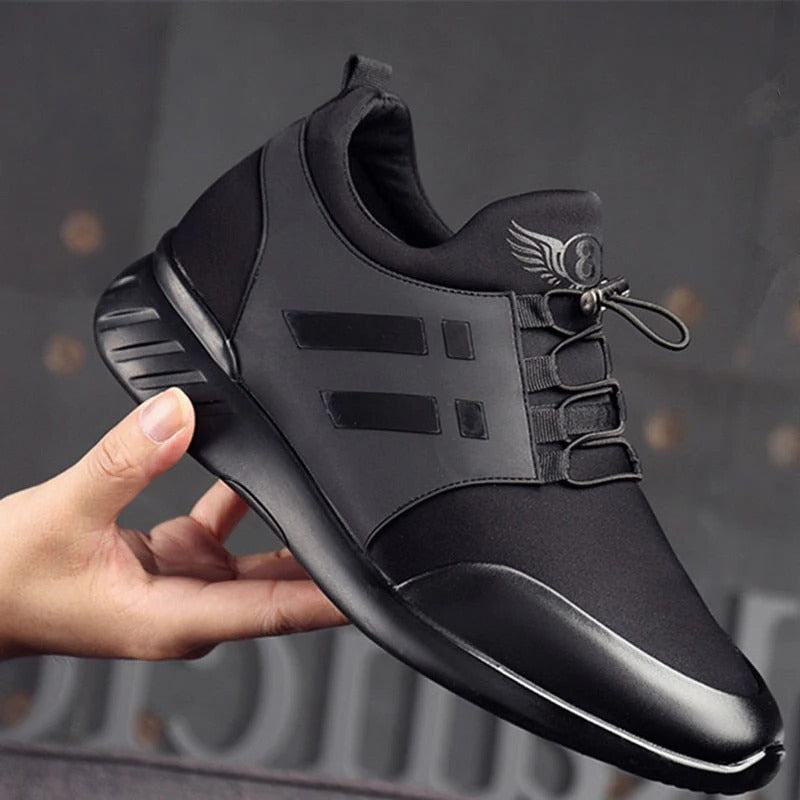 Comfortable Men's Leather Shoes with Arch Support
