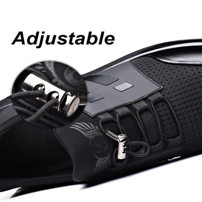 Comfortable Men's Leather Shoes with Arch Support