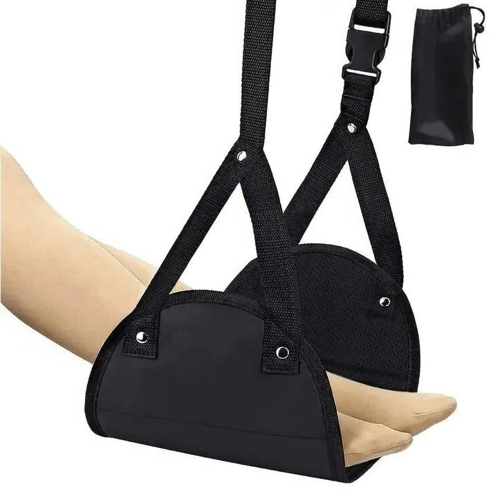 Comfortable Airplane Footrest Hammock Set for Travel
