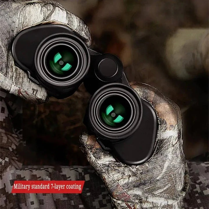 High Power 20x Binoculars with Phone Mount and Clear View