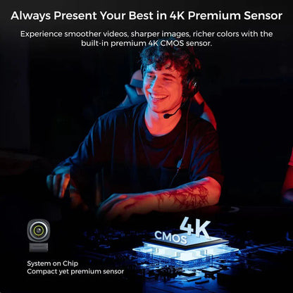 HD Webcam with High Speed 60fps Video Recording