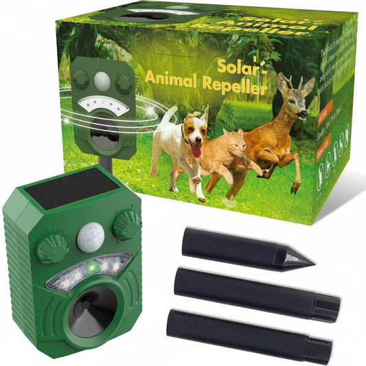Effective Yard Pest Repeller with 5 Sound Modes - Ortekor
