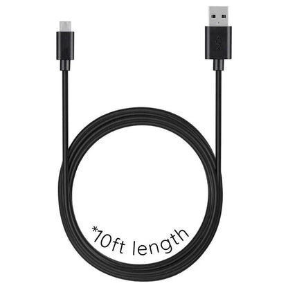 Long 10Ft Extra Large USB Charger Cord