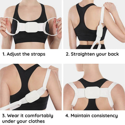 Comfortable Posture Corrector Back Support Strap