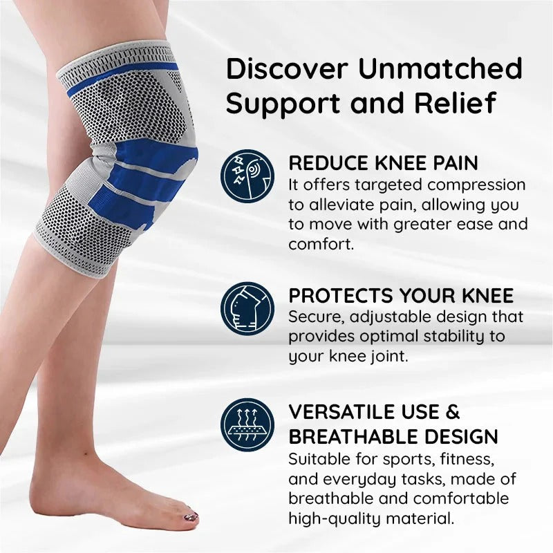 Strong Knee Support Wrap with Stability