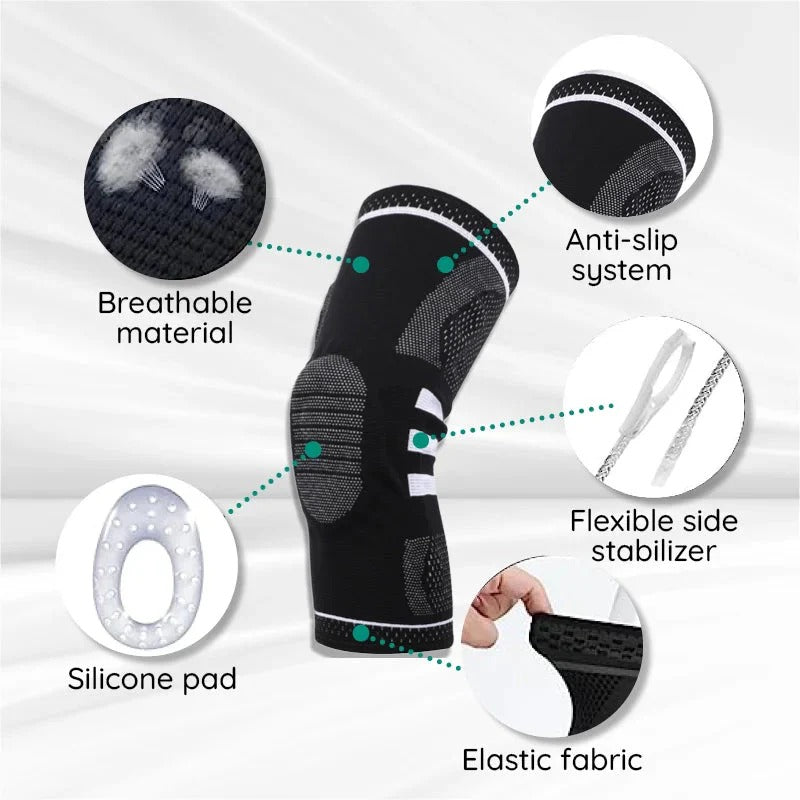 Strong Knee Support Wrap with Stability