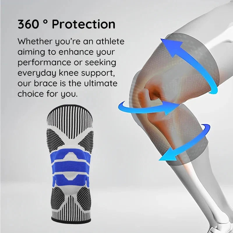Strong Knee Support Wrap with Stability
