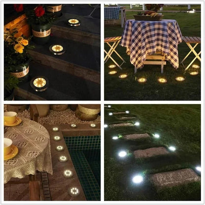 Bright Outdoor Solar LED Path Lights