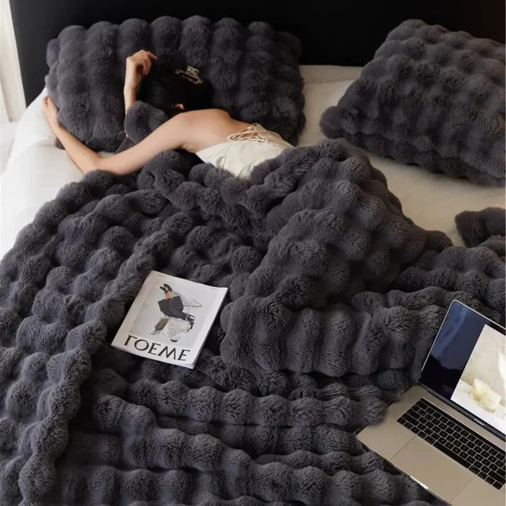 Soft Cozy Throw Blanket Machine Washable