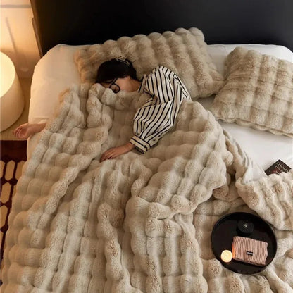 Soft Cozy Throw Blanket Machine Washable