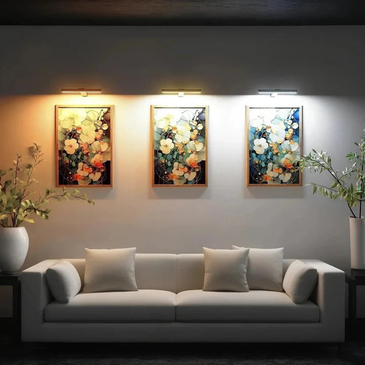 Rechargeable LED Wall Light with Cordless Remote