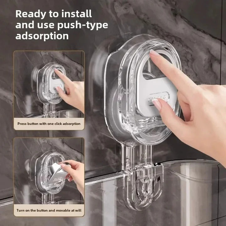 Strong Adhesive Shower Caddy with 11lb Weight Limit