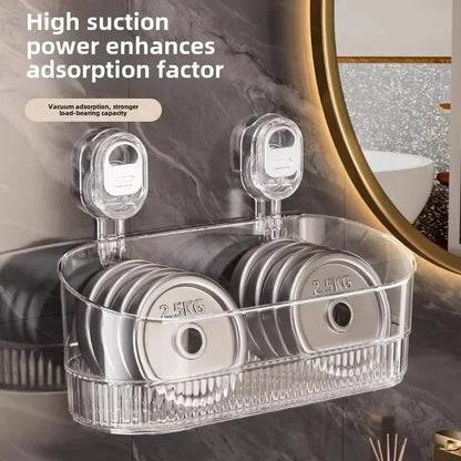 Strong Adhesive Shower Caddy with 11lb Weight Limit