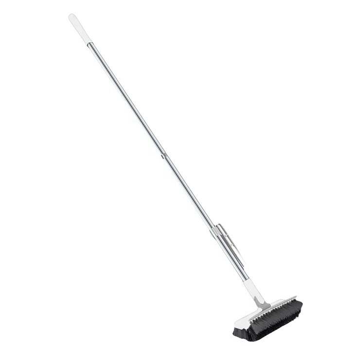 Heavy Duty Floor Cleaning Brush with Scraper