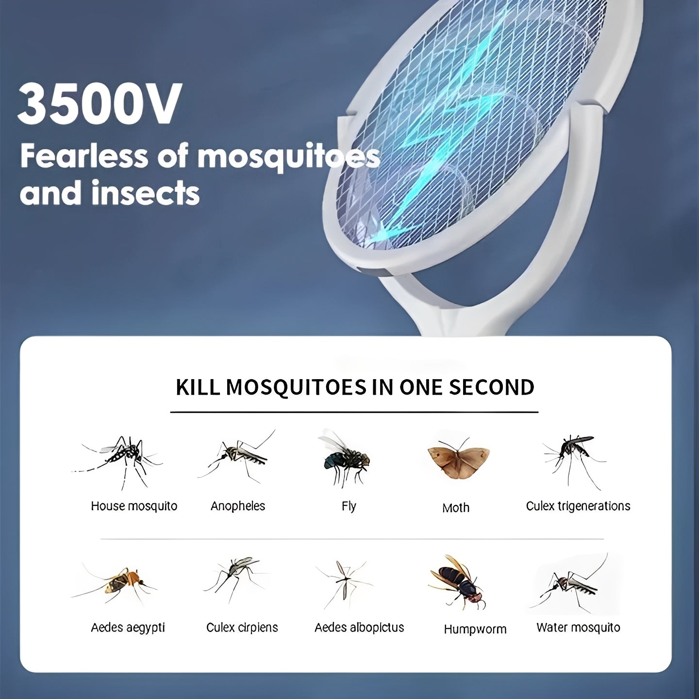 Portable 5-in-1 USB Electric Insect Killer Lamp