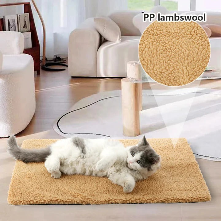 Warm Plush Orthopedic Pet Bed Mat
