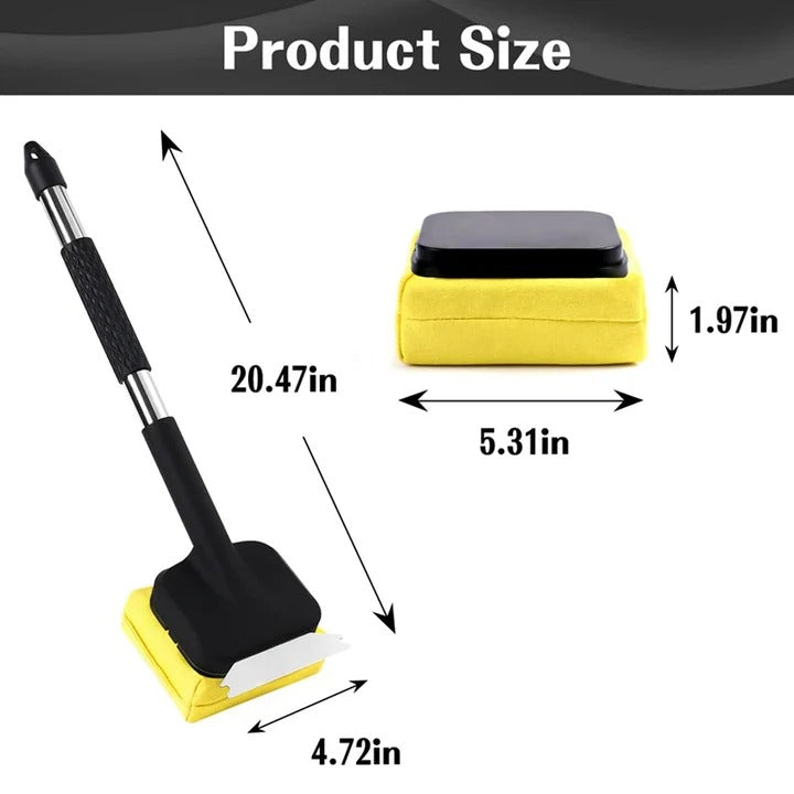 Barbecue Grill Cleaner Brush with Metal Scraper