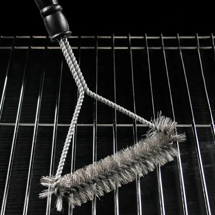 Durable Metal Grill Cleaner Brush for BBQs
