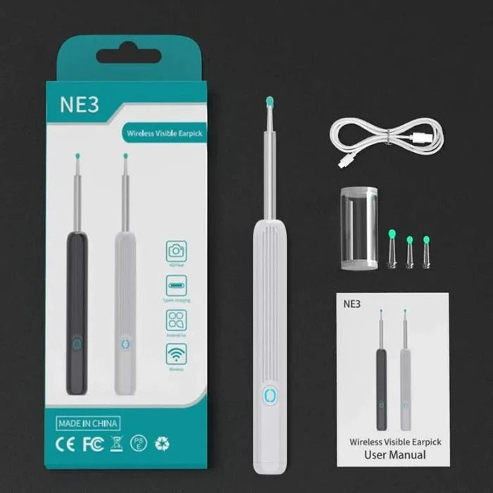 Wireless Ear Scope with LED Light Camera