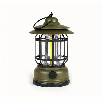 Compact Rechargeable Camping Lantern with Adjustable Brightness