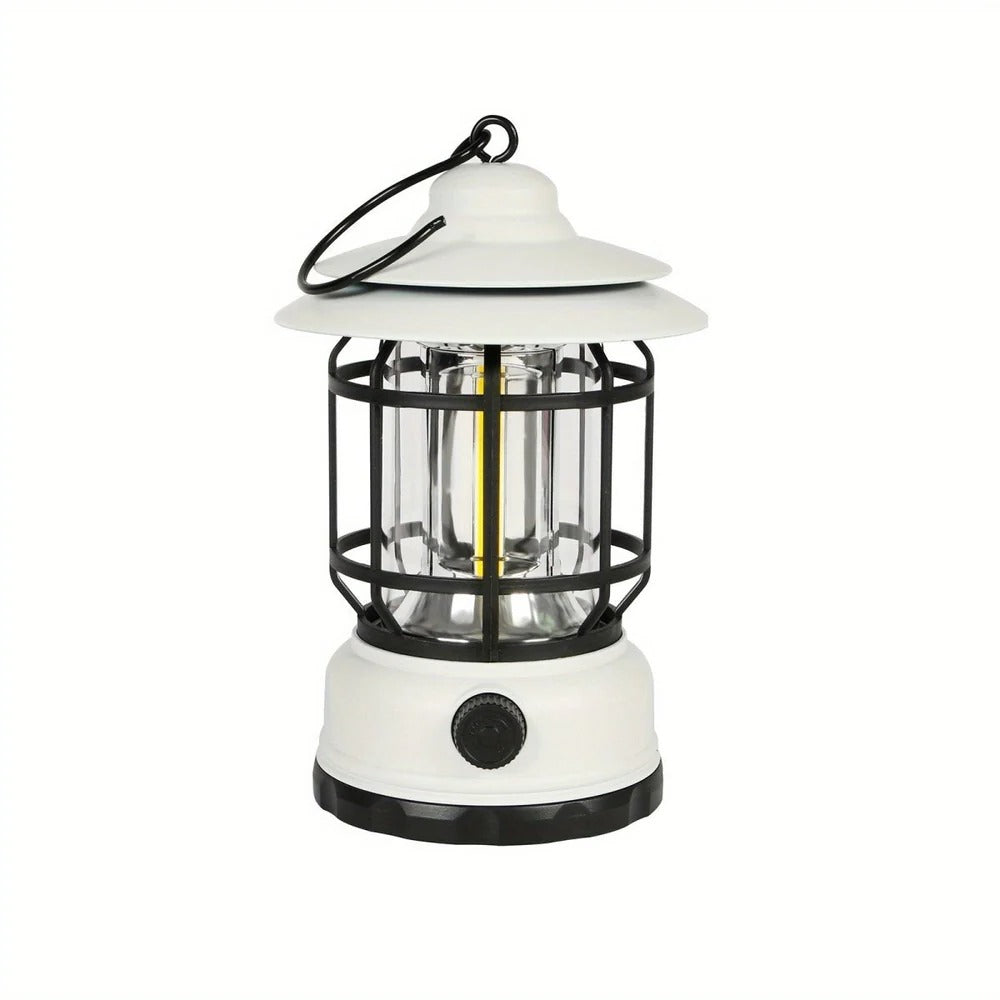 Compact Rechargeable Camping Lantern with Adjustable Brightness