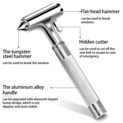 Compact Auto Rescue Tool Kit with Cutter, 3 Pack