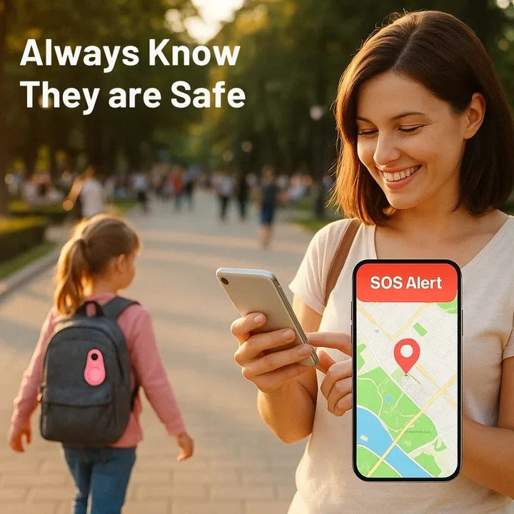Bluetooth GPS Tracker Device with Loud Alarm