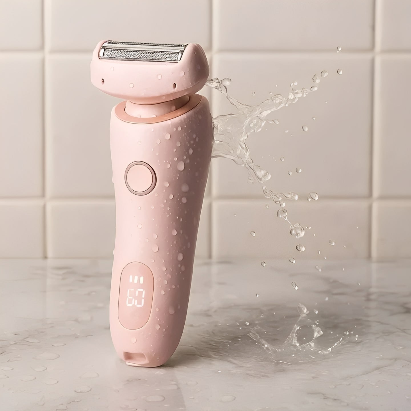 Compact Ladies Rechargeable Razor