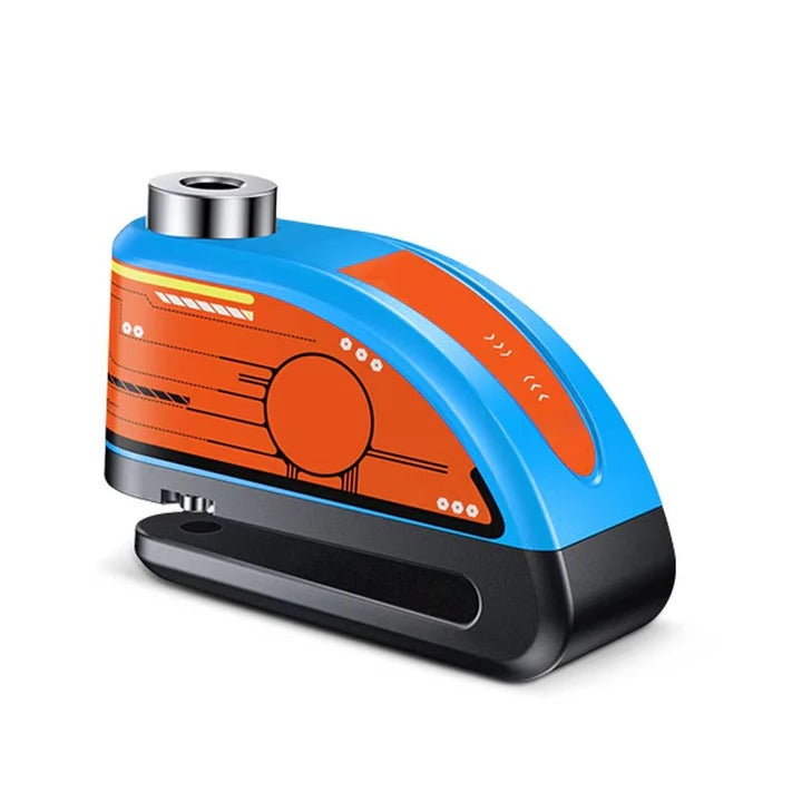 Anti-Theft Motorcycle Brake Lock with Alarm System