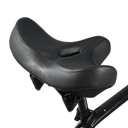 Comfortable Cushioned Bike Seat with Back Support