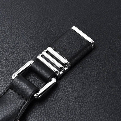 Elegant Leather Messenger Bag | Spacious Design for 14-15 Inch Laptops | Versatile Carrying Options for Professionals