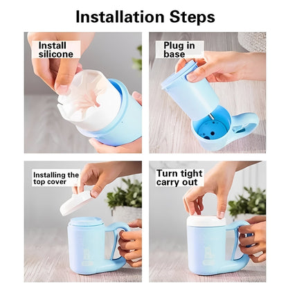 Easy Clean Dog Paw Washer with Soft Bristles