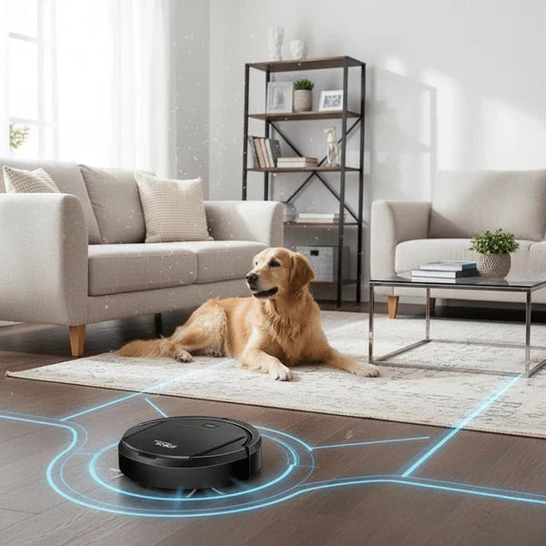 Automatic Pet Hair Vacuum with HEPA Filter