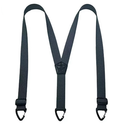 Adjustable Work Suspenders with Metal Clips – X-Back & Y-Back Designs for Men