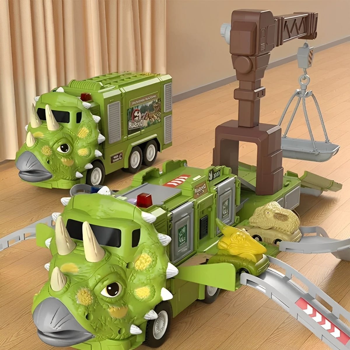 Fun Kids 2-in-1 Dino Vehicle Toy