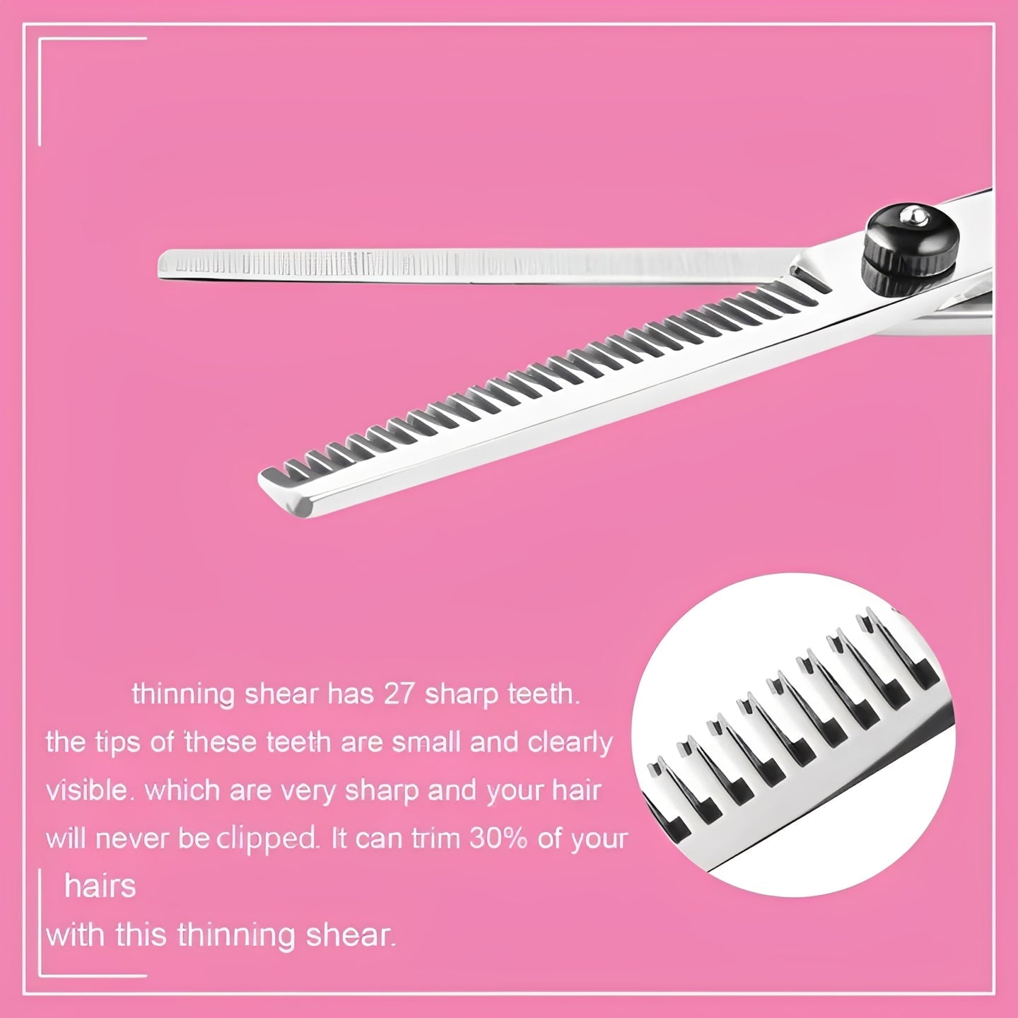 Premium Hair Cutting Kit with Thinning Scissors and Accessories