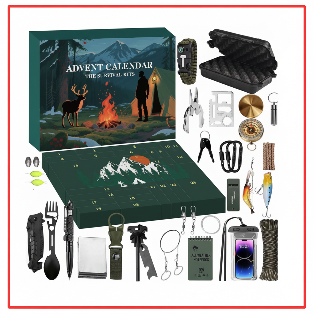 GEARQUEST – Outdoor Tool Advent Calendar for Adventurous Holiday Fun