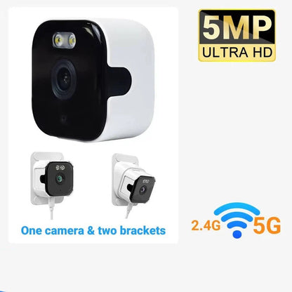 Smart Window Camera | 2K Surveillance with Enhanced Night Vision | Real-Time Alerts for Home Security