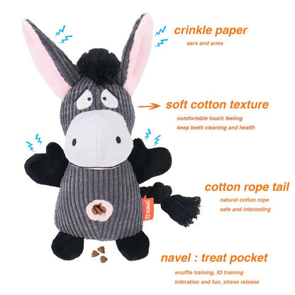 Soft Cuddly Pet Toy and Durable Playmate
