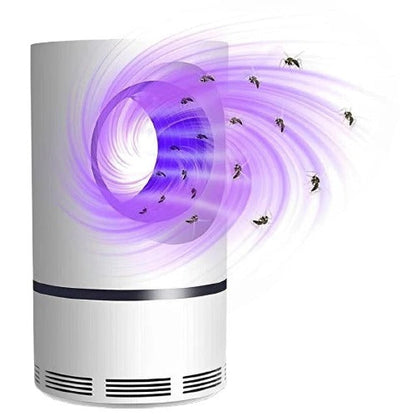 USB Mosquito Trap with UV Light – Quiet Bug Zapper for Home Bedroom Patio – Safe Flying Insect Catcher for Indoor Outdoor Use