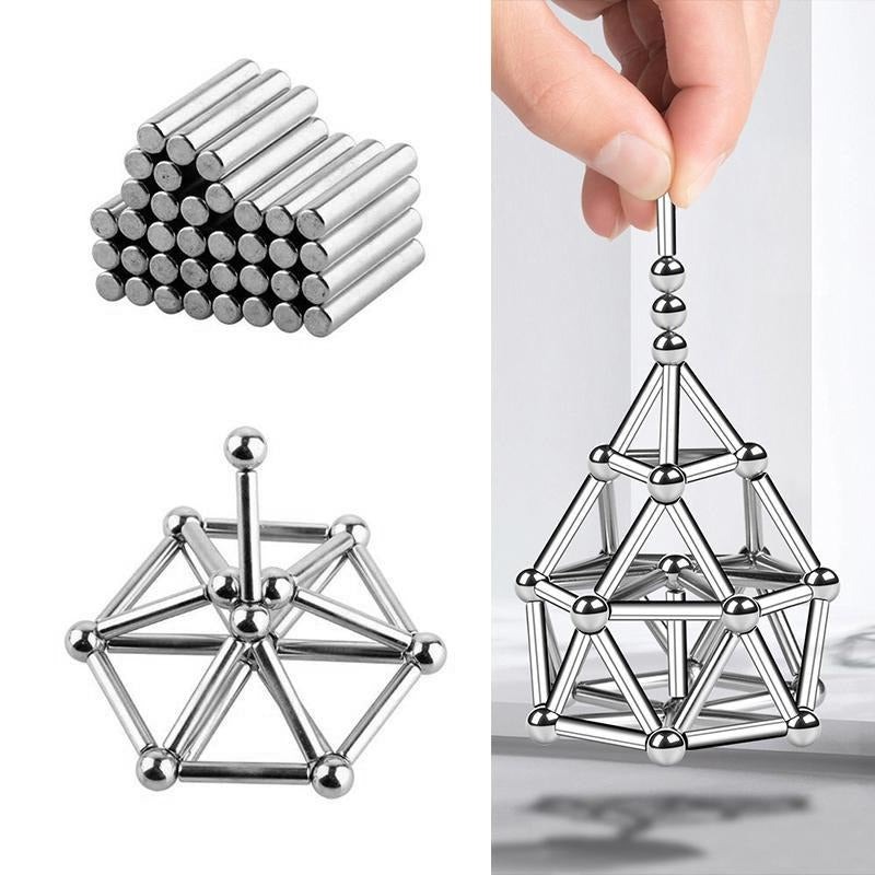 Fun Magnetic Building Set and Easy DIY Rod Kit