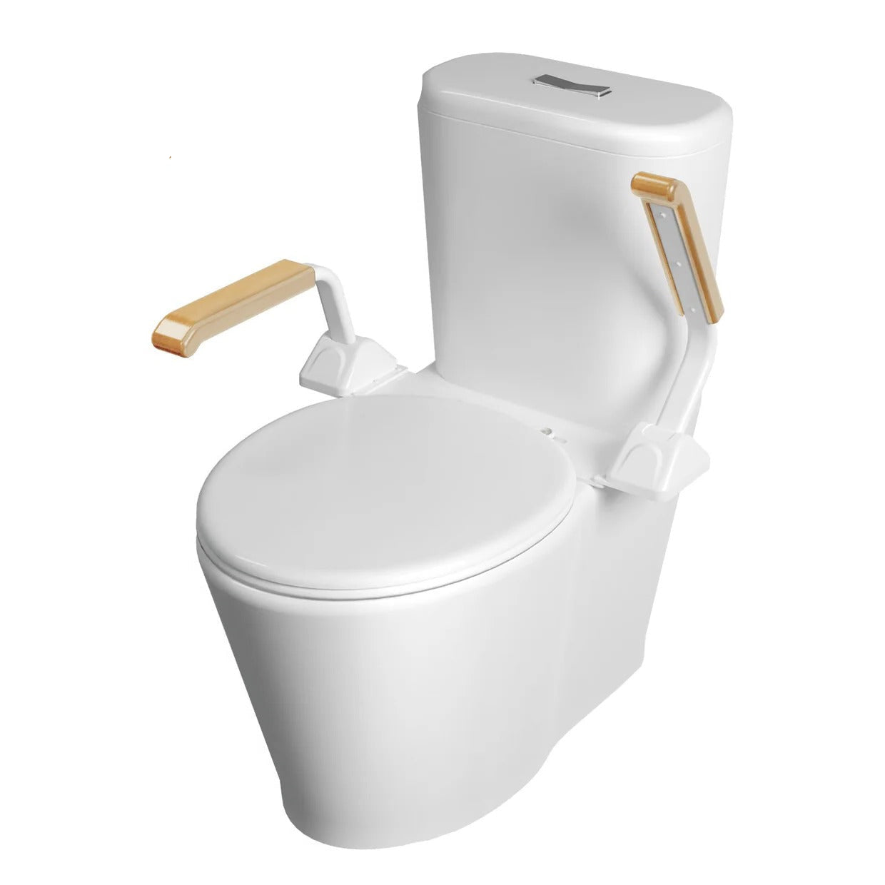 Sturdy Bathroom Grab Bar with Support Handles