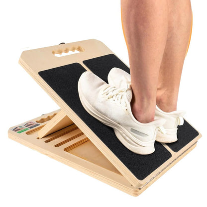 Multi Angle Folding Wood Incline Stretching Board