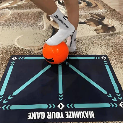 Pro Soccer Practice Mat with Online Coaching Videos